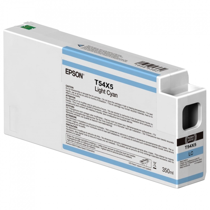 Epson Svetle Azurová T54X5 - 350 ml inkoustová kazeta