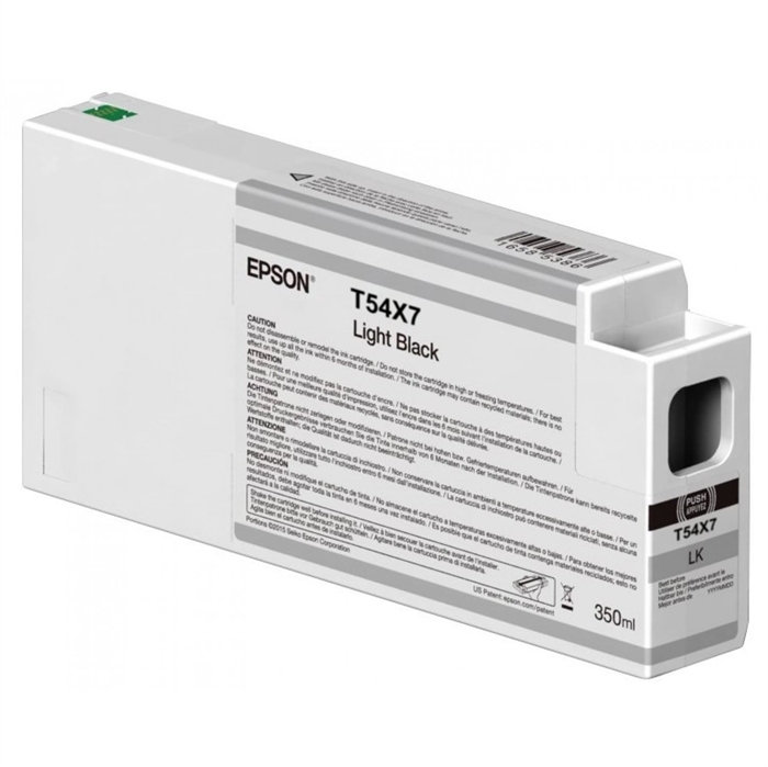 Epson tmavě černý T54X7 - 350 ml inkoustová kazeta