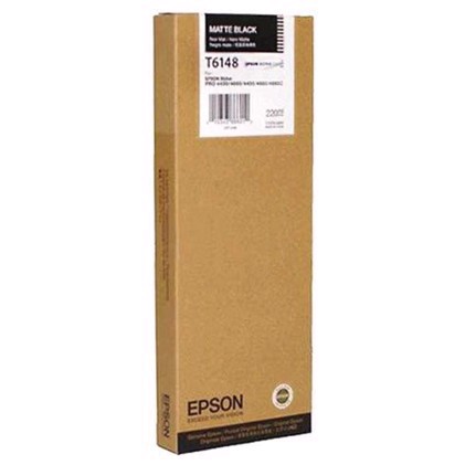 Epson Matte Black T6148 220 ml inkoustová kazeta T6148 - Epson Pro 4450, 4800 a 4880