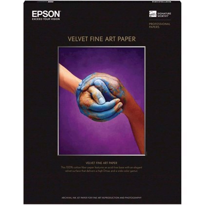 Epson Velvet Fine Art Paper 260 g/m2, A2 - 25 Archa