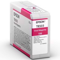 Epson Vivid Magenta 80 ml inkoustová kazeta T8503 - Epson SureColor P800