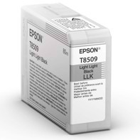 Epson Light Light Black 80 ml inkoustová kazeta T8509 - Epson SureColor P800