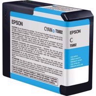 Epson Cyan 80 ml inkoustová kazeta T5802 - Epson Pro 3800 a 3880