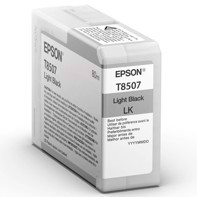 Epson Light Black 80 ml inkoustová kazeta T8507 - Epson SureColor P800