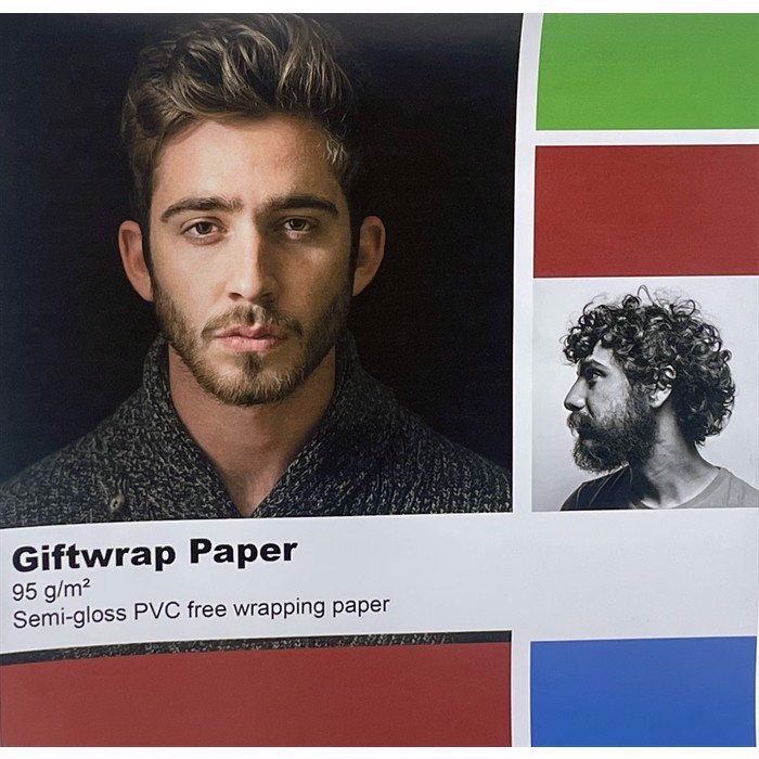Color Europe Giftwrap paper Premium Satin 95 g/m² - 515 mm x 50 metrs