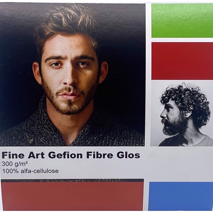 Color Europe Fine Art Gefion Fibre Glos 300 grams - 44" x 15 metrs