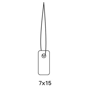 HERMA etiketa na přívěsek se šňůrou 7 x 15 mm, 1000 ks.
