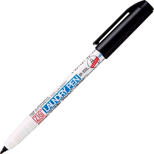 Značkovací pero na textil ZIG Laundry Pen černé barvy