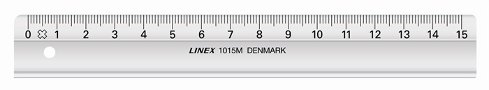 Linex školní pravítko 15 cm 1015M