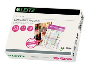 Leitz Laminovací počistný obal vysoký lesk 125my A7 (100)