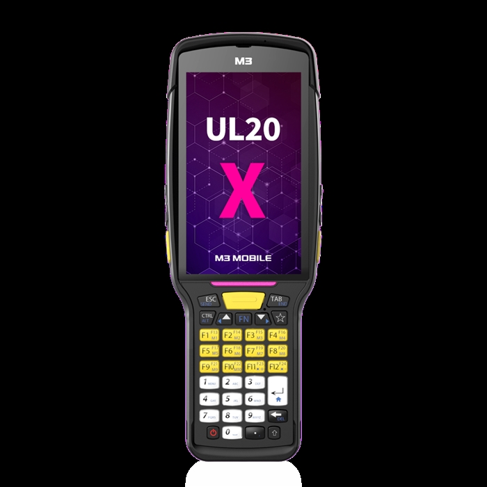 M3 Mobile UL20X, 2D, LR, SE4850, BT, Wi-Fi, 4G, NFC, num., GPS, GMS, Android