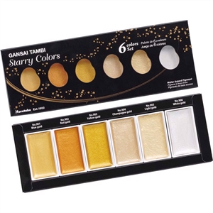 ZIG GANSAI TAMBI STARRY COLORS set s 6 barvami