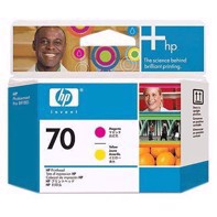 HP 70 - Magenta a žluté tiskové hlavy