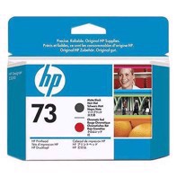 HP 73 - Matné černé a chromaticky červené tiskové hlavy