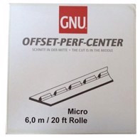 Děrovací páska Microperf 50", střed, papír - role 6 m