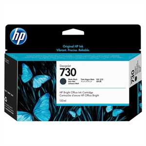 HP 730 130-ml Matte Black DesignJet inkoustová kazeta