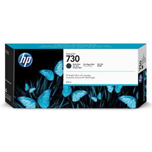 HP 730 300-ml Matte Black DesignJet inkoustová kazeta