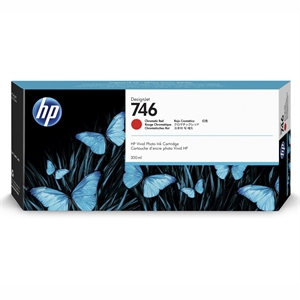HP 746 300-ml Chromatic Red DesignJet inkoustová kazeta
