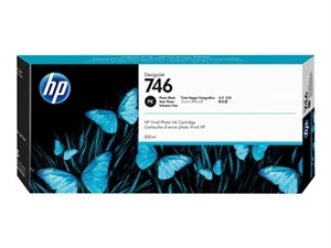 HP 746 300-ml Photo Black DesignJet inkoustová kazeta