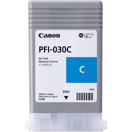 Canon Cyan PFI-030C - 55 ml kazeta