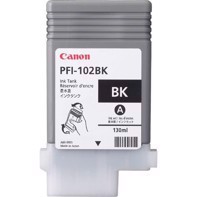 Canon černá PFI-102BK - 130 ml kazeta