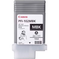 Canon Matte Black PFI-102MBK - 130 ml kazeta