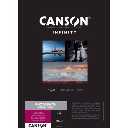Canson PhotoSatin Premium RC 270g/m² - A2, 25 listů
