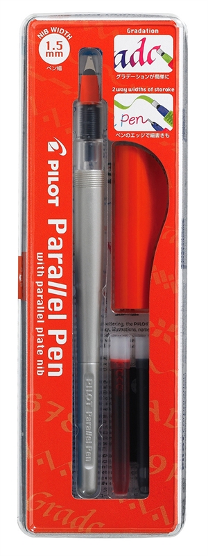 Pilot Kalligrafipen Parallel Pen 1,5mm set černá.