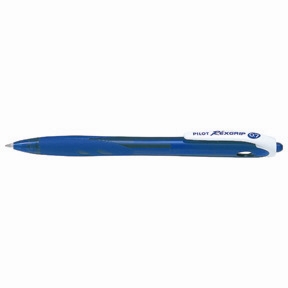 Pilotní tužka s klikou Kuglepen m/klik RexGrip BeGreen 0,7 modrá