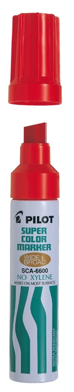 Pilot Marker Super Color Jumbo 10,0mm červený