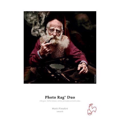 Hahnemühle Photo Rag Duo, 276 gsm (printable on both sides)  - 12"x12"