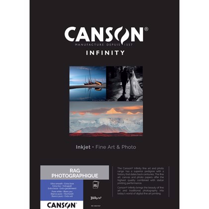 Canson Rag Photographique 310 g/m² - A2, 25 listů