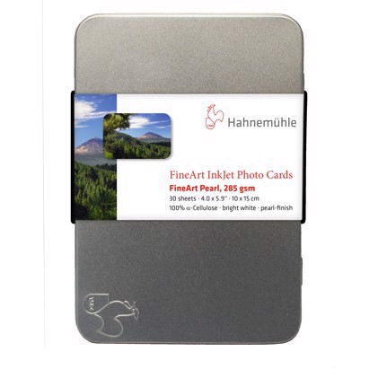 Hahnemühle FineArt Pearl Photo cards 285 g/m² - 10 x 15 cm - 30 listů