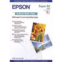 Epson Archival Matte Paper, 192 g, A3+ 50 listů