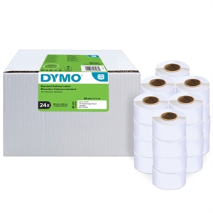 Dymo Label Adresování 28 x 89 mm, trvalý bílý, 24 ks.