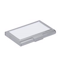 Business Card Holder 94 x 60 mm - Silver 