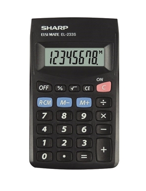 Sharp kalkulačka EL-233SBBK