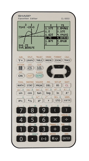 Sharp EL-9950G Grafická kalkulačka (EN/DE)