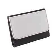Sublimation Wallet Men with Coin Compartment 103 x 138 mm - Black Leather Look