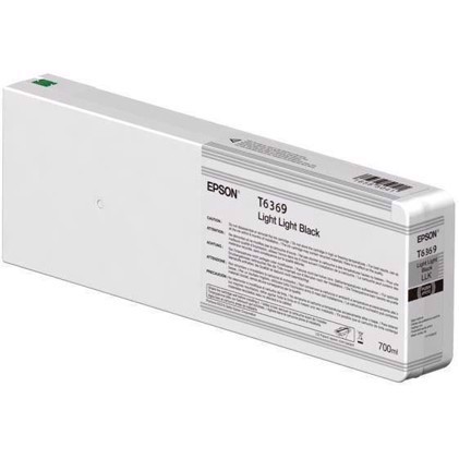 Epson T6369 Light Light Black - 700 ml kazeta