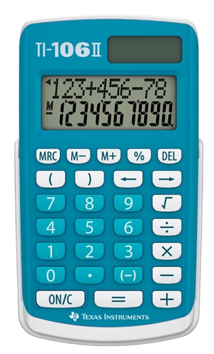 Texas Instruments TI-106 II Základní kalkulačka