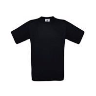 T-Shirt B&C Exact 150 Black Cotton - XL 