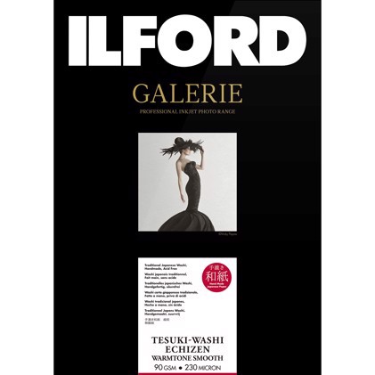 Ilford GALERIE Tesuki-Washi Echizen Warmtone Smooth 90 - 10 x 15 (102 mm x 152 mm), 50 listů