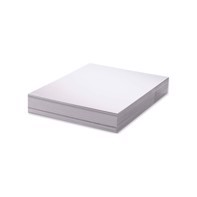 Unisub Sheet Stock, Aluminium 0,76 mm 1 Side Gloss, White, 1200 x 600 mm