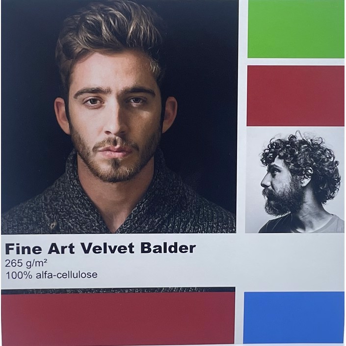 Color Europe Fine Art Velvet Balder 265 grams - 36" x 15 metrs