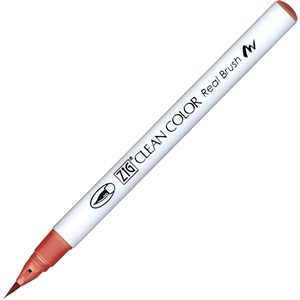 ZIG Clean Color Brush Pen 208 Hluboký Vermilion