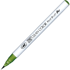 ZIG Clean Color pevný kartáčový pero 411 kaktusově zelené