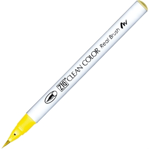 ZIG Clean Color Brush Pen 501 Střední žlutá
