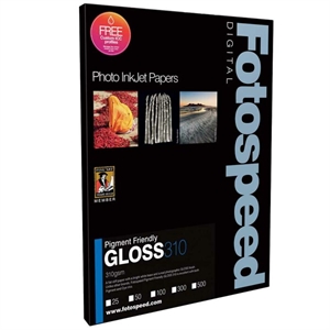 Fotospeed PF Gloss 310 g/m² - A2, 25 listů