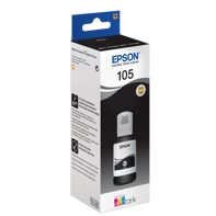 Epson T105 EcoTank Black lahvička s inkoustem